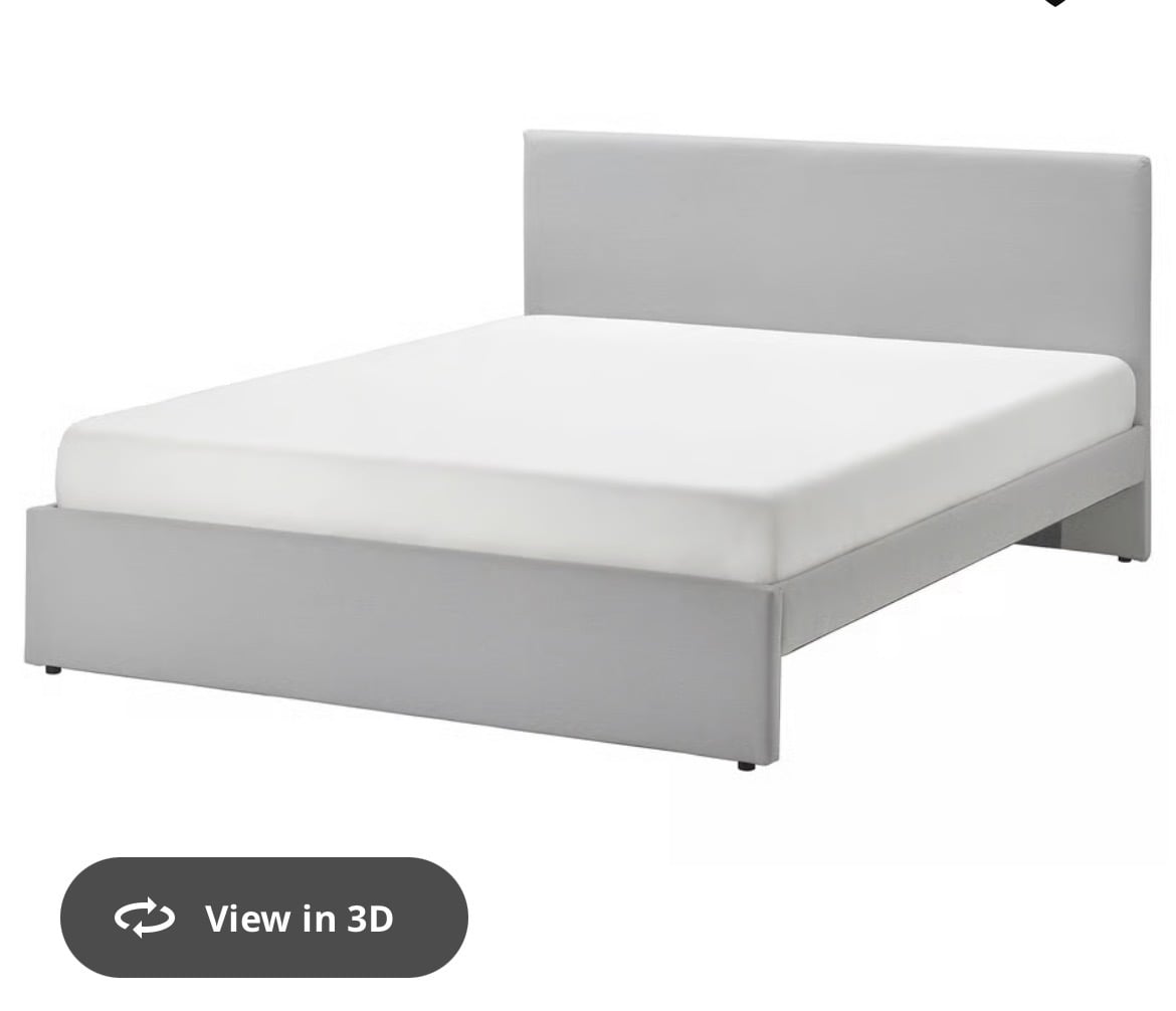 Bed Frame and Mattress good condition 160X200 - Image 1