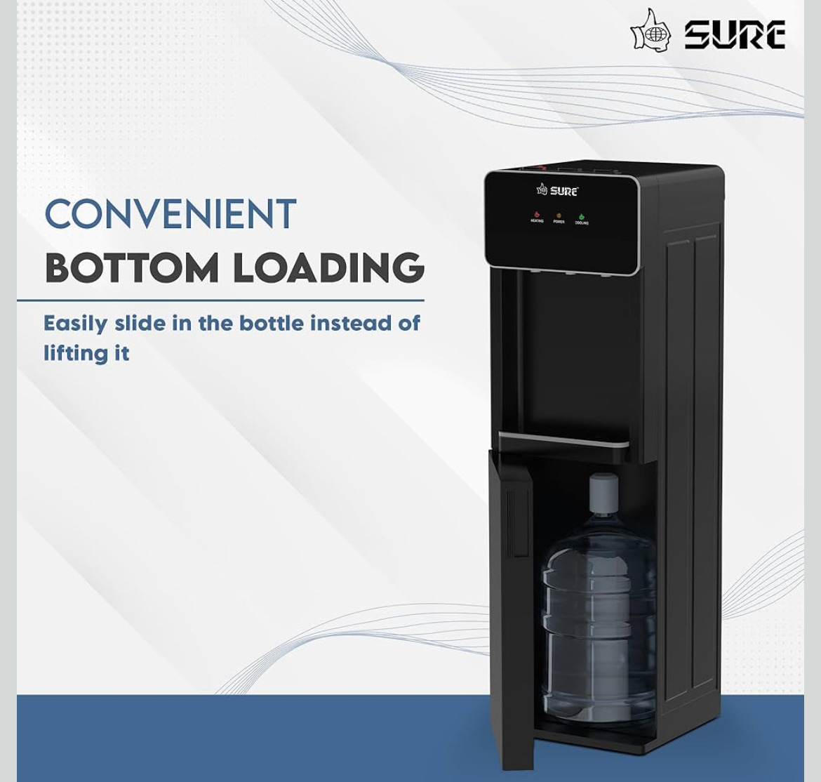 Sure OUDIS B7 Bottom Loading Water Dispenser - Image 5