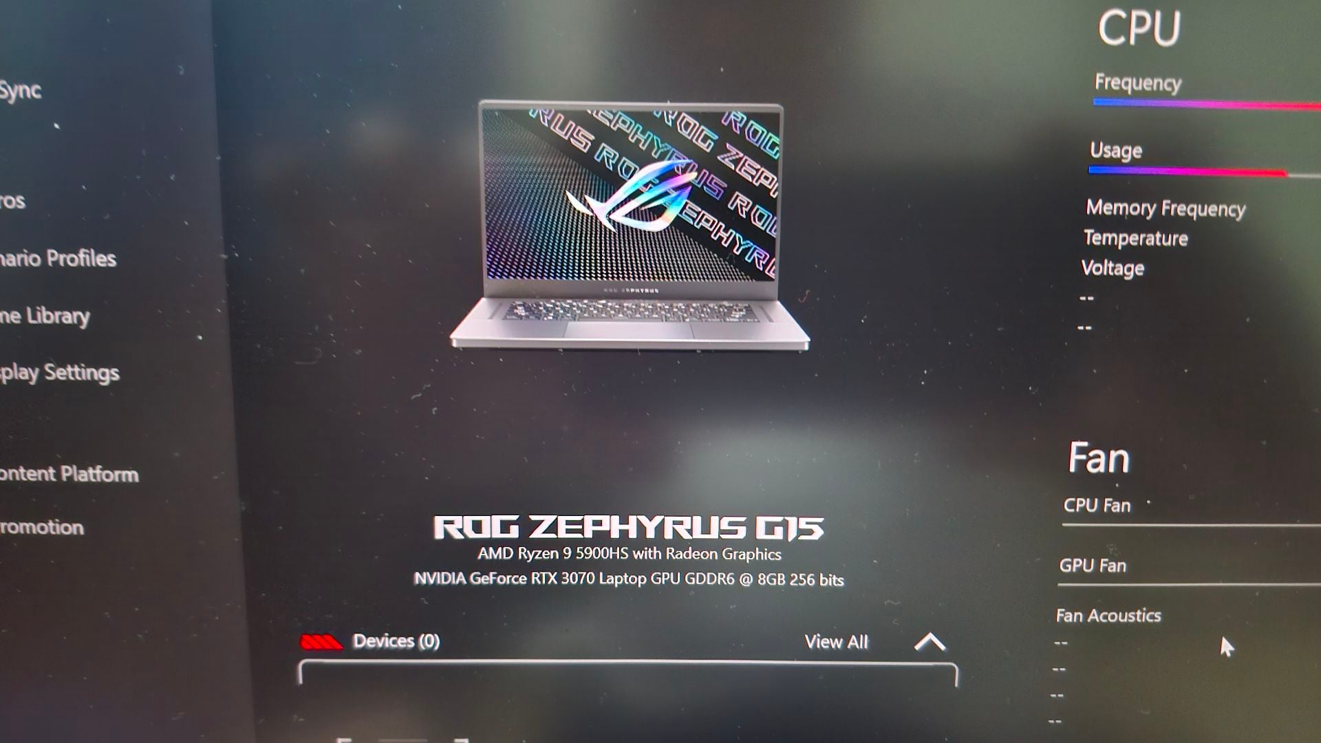 Asus Zephyrus Gaming Laptop - Image 4
