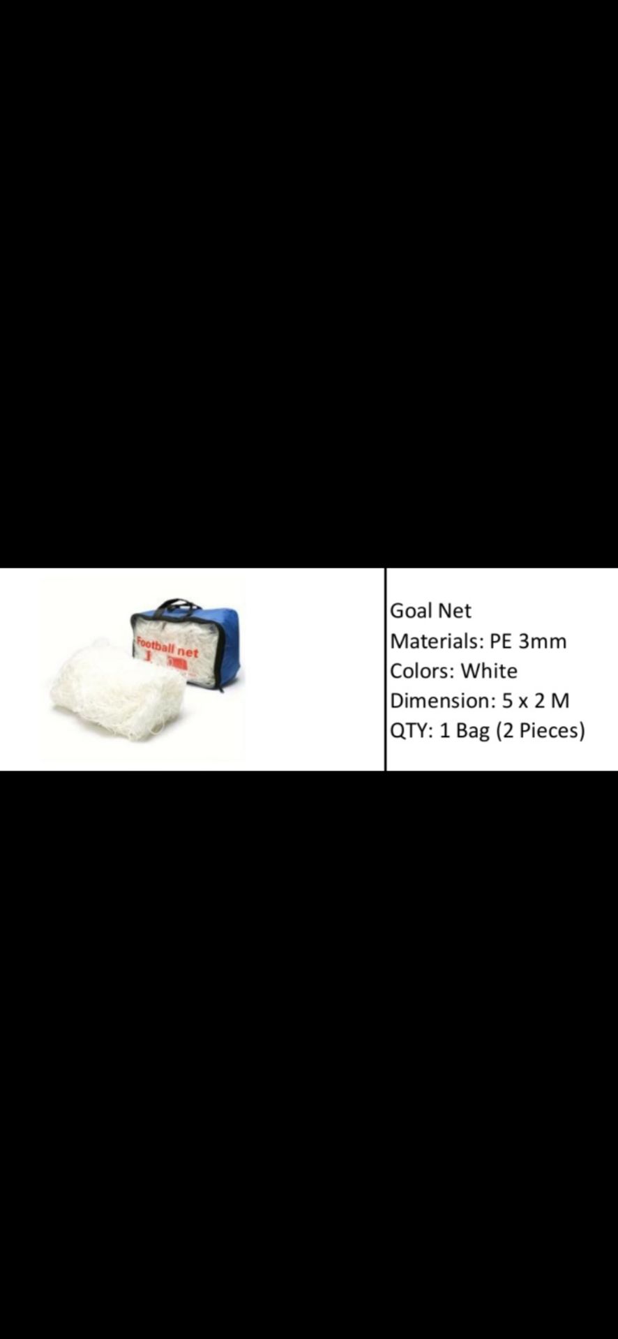 Goal net (Dimensions - 5*2m) - Image 2