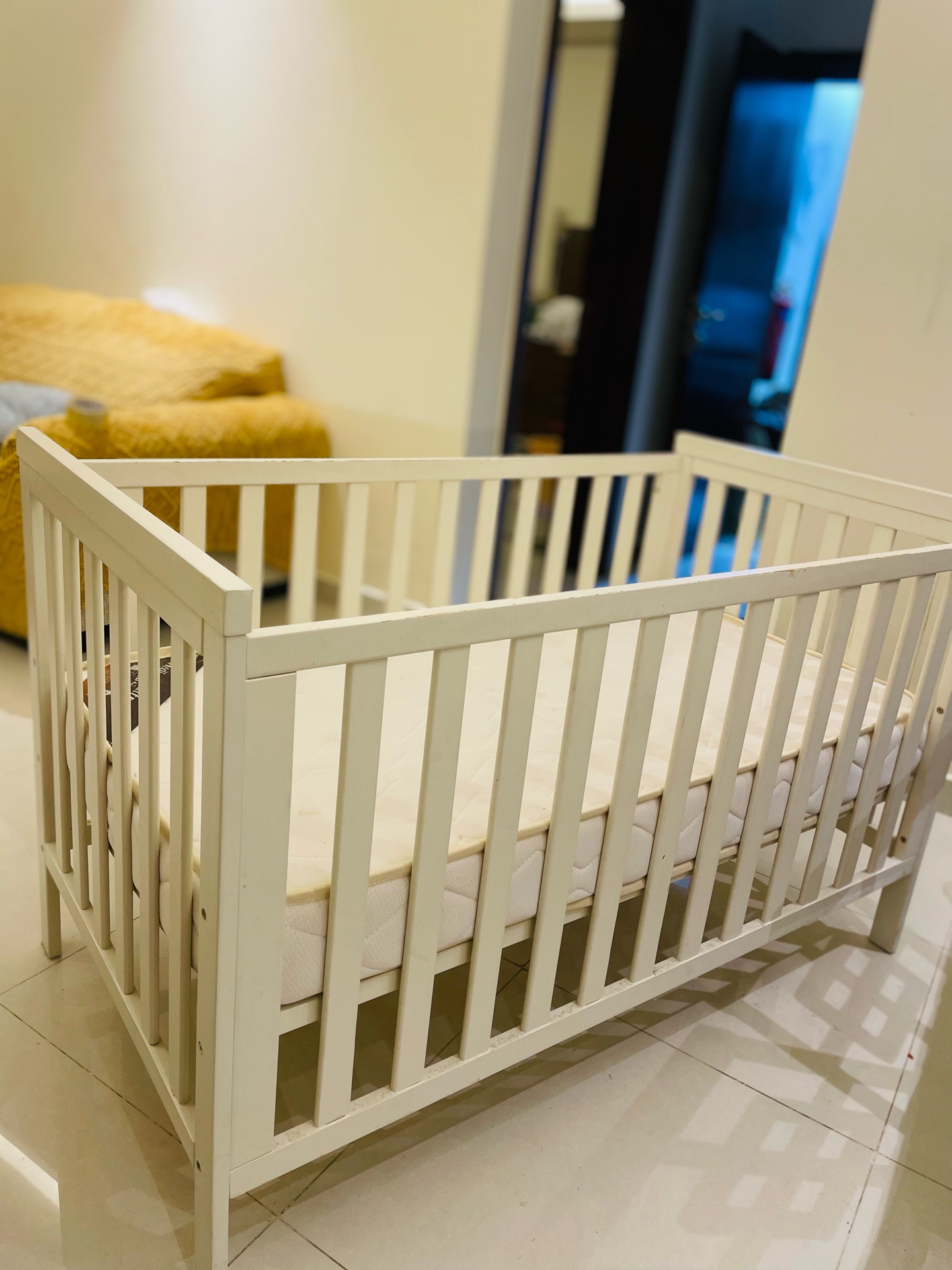 Baby Junior Crib/ Bed / Mattress  - Image 3