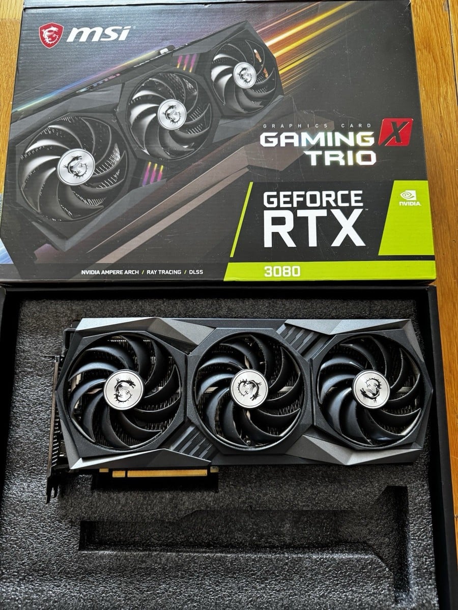 MSI GeForce RTX 3080 GAMING Z TRIO 10GB Graphics Card For Sale - Image 3