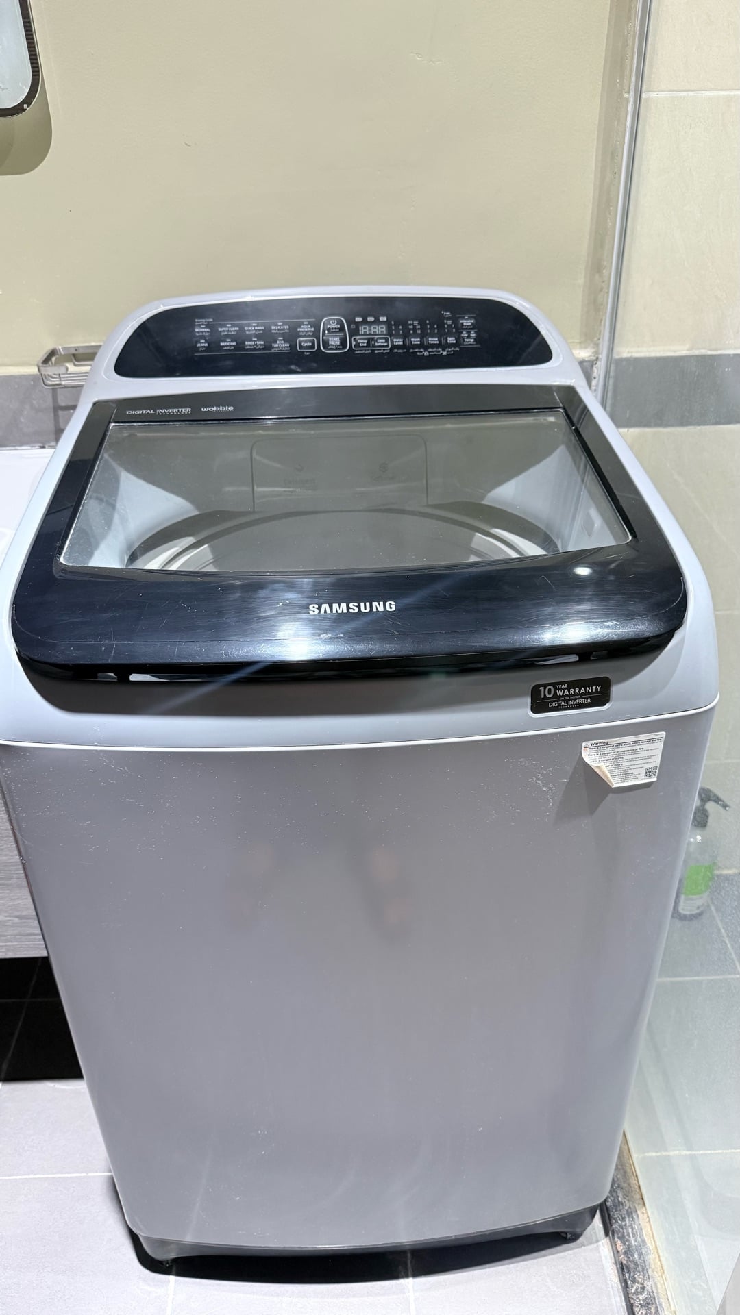 SAMSUNG washing machine 11 kg top loading fully automatic - Image 1