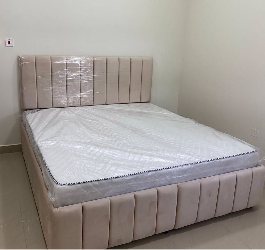 Bed and mattress and Cupboard and bedroom set selling - Image 2