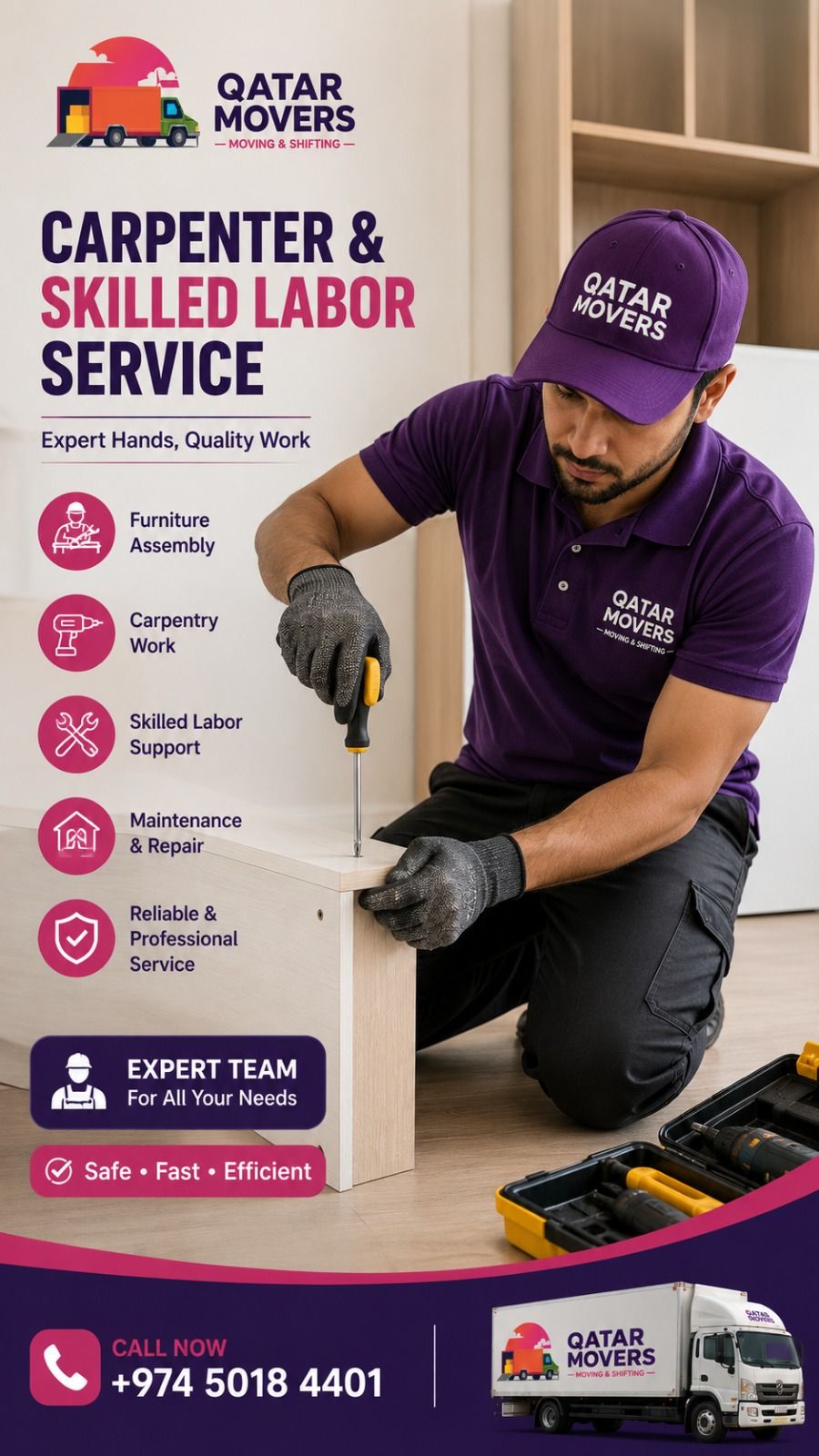 Qatar Moving  Shifting Packaging Service  In Company, - Image 6