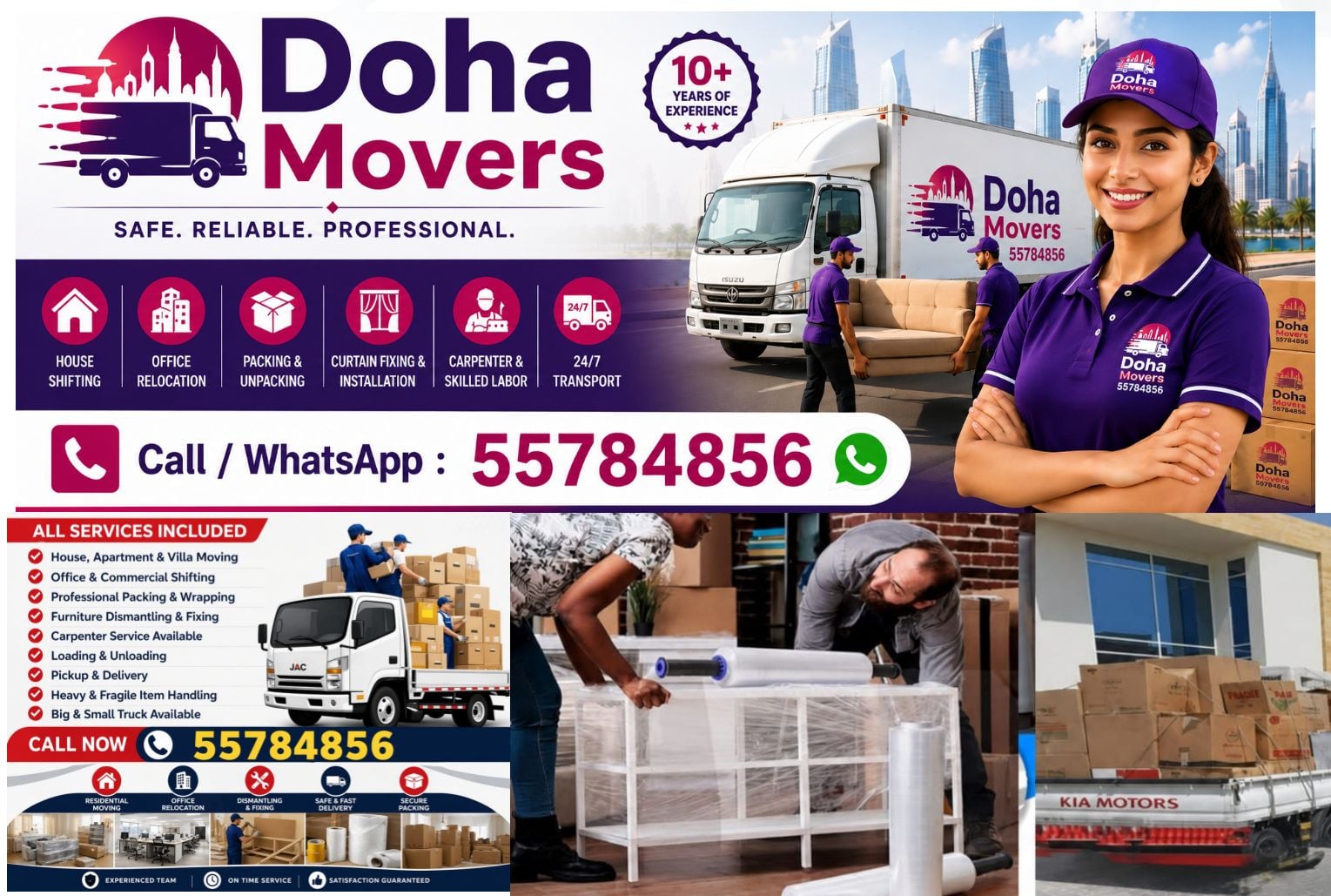 Doha Movers Packaging Service In company