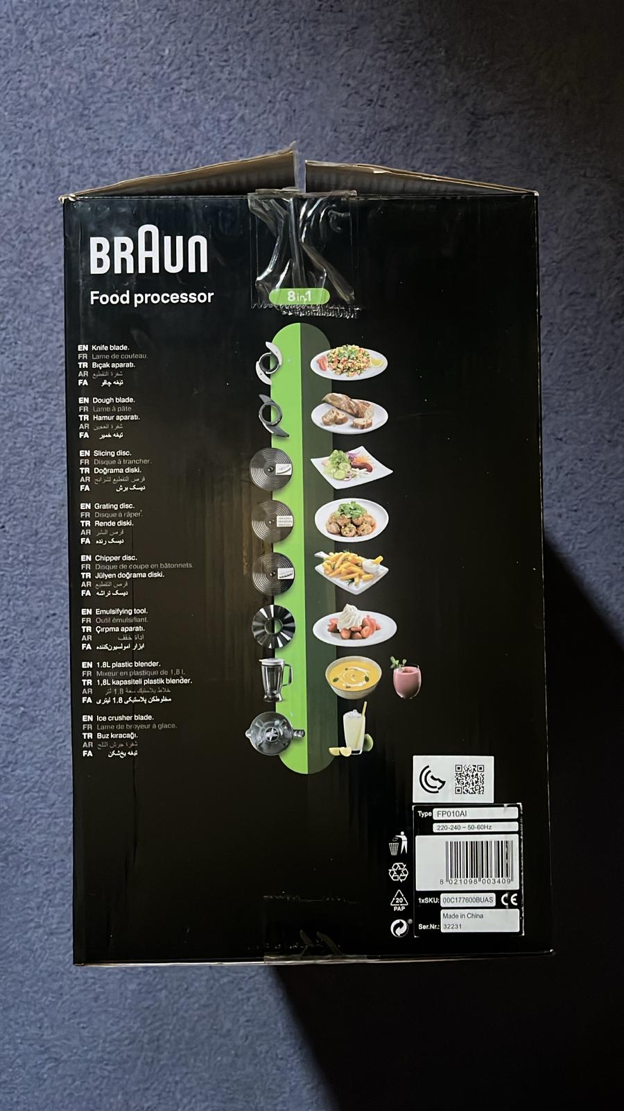 Braun Food Processor 750W - Image 3