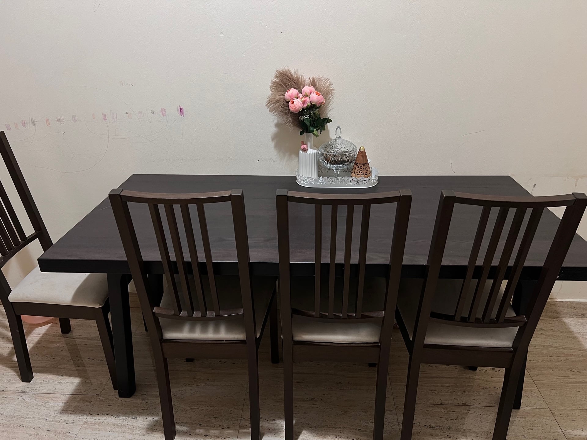 Dining table and chairs  - Image 1