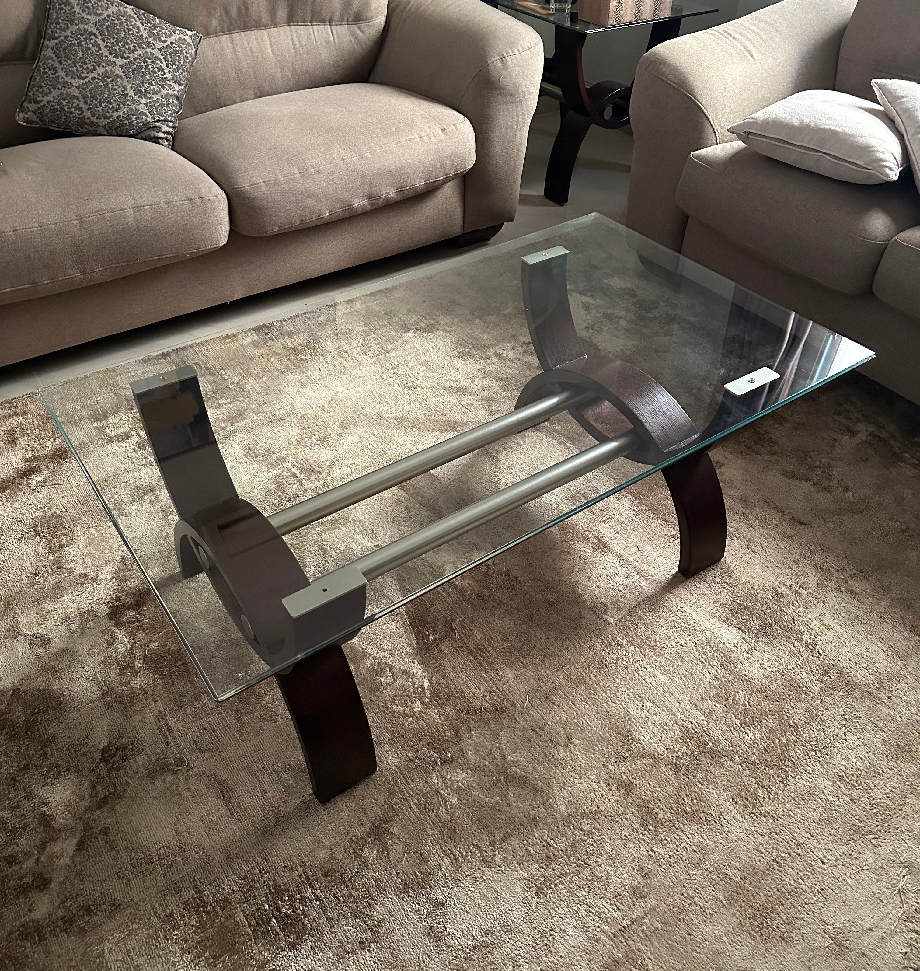 Living Room 3 Glass Tables - Image 1