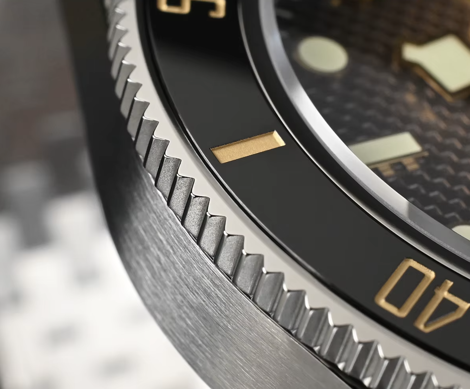 San Martin 3D Waffle Dial New 40mm Dive Watch - Image 6