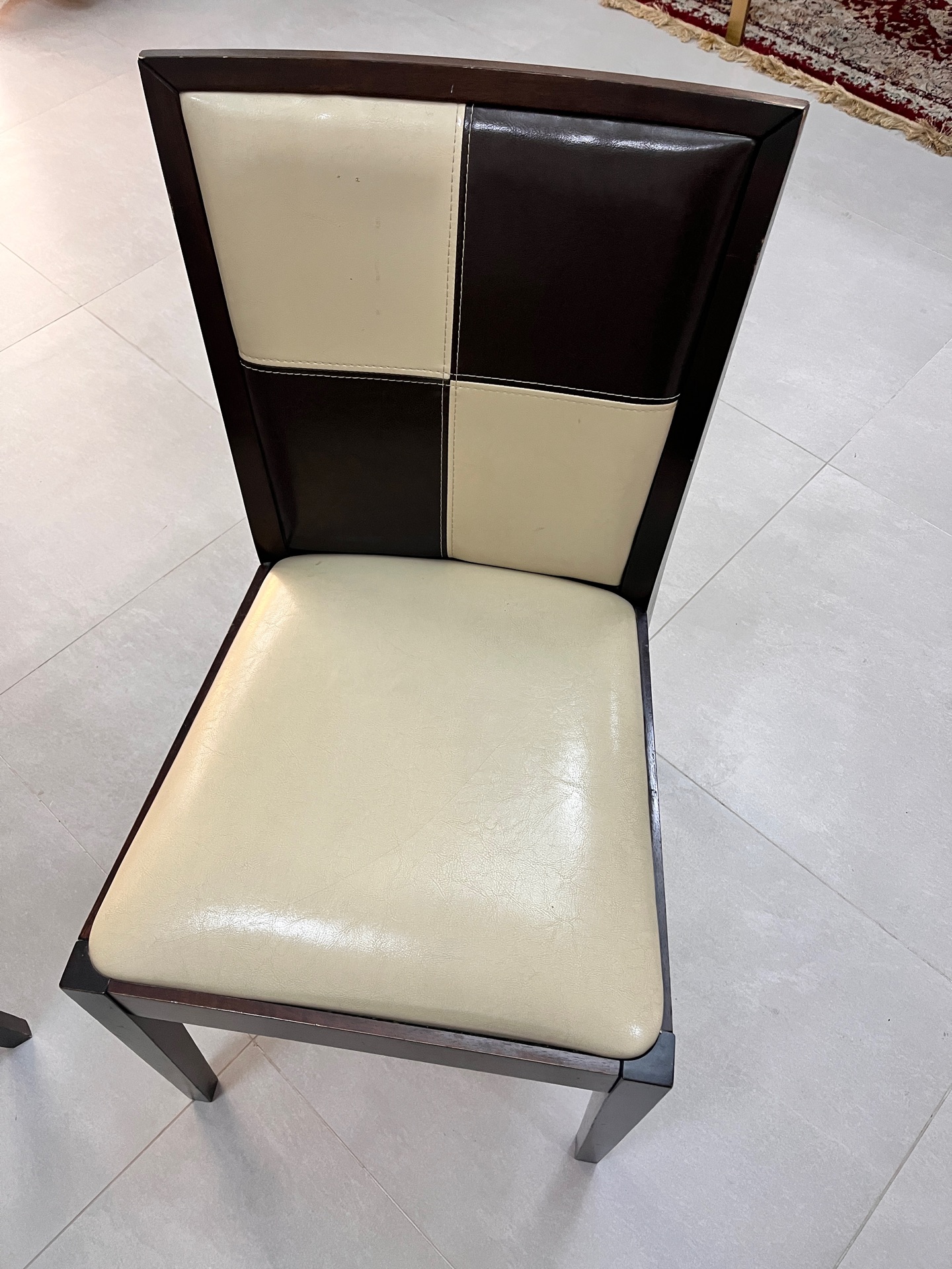 6 seat dinning table with chair  - Image 3