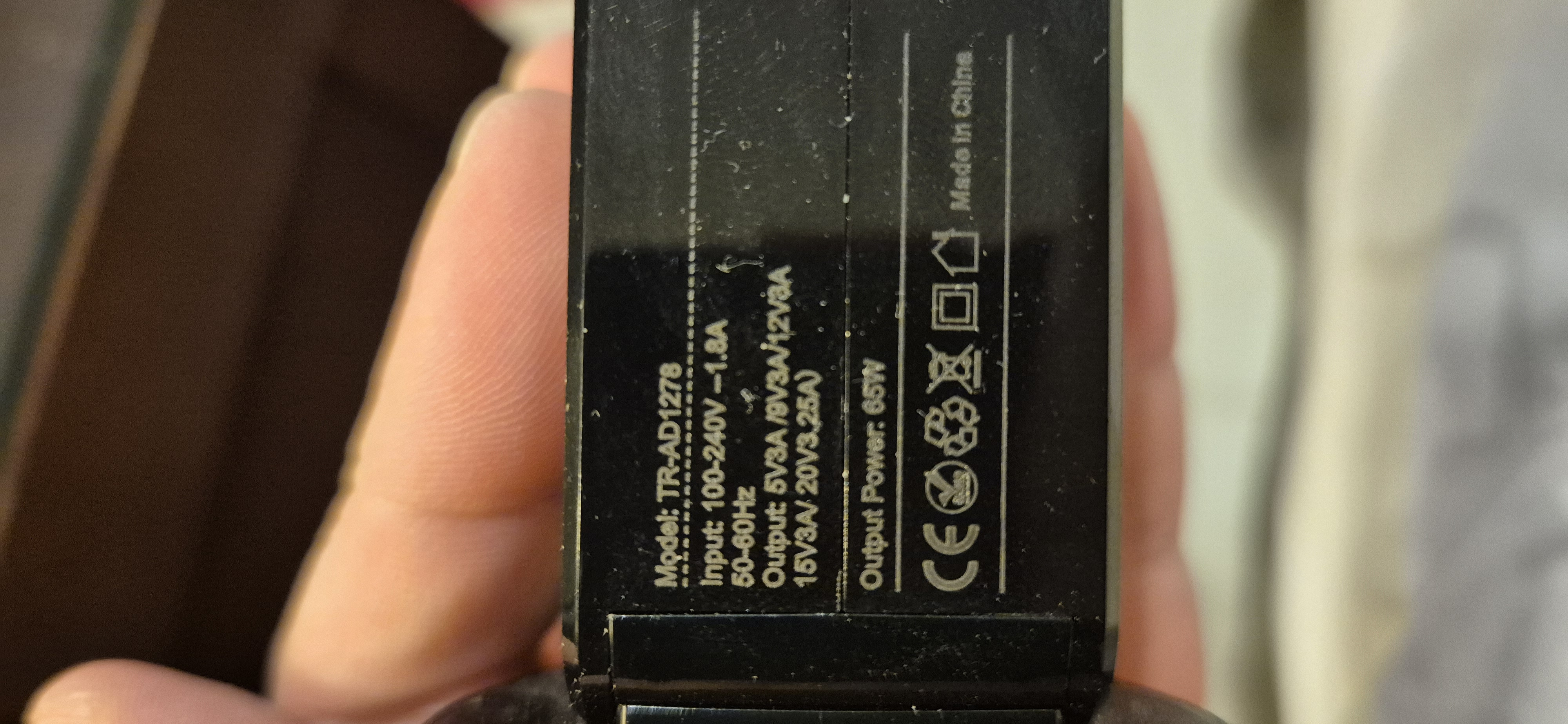 Laptop 65 W Type-C Power Adapter - Image 3