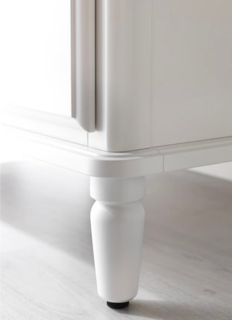 Chest of 6 drawers, white, bought from IKEA. 127 x 81 cm.  - Image 5