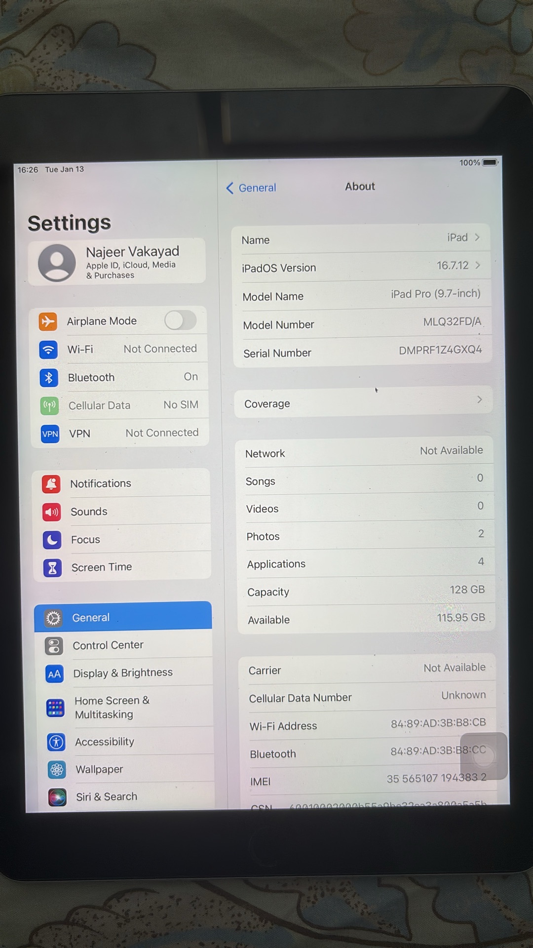 Ipad pro 128gb - Image 4
