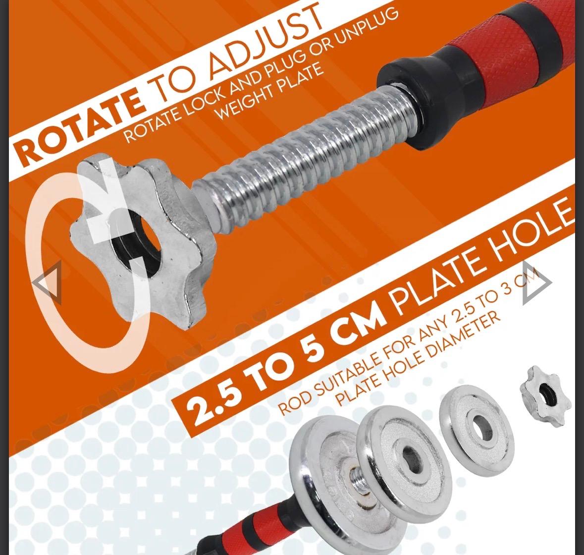 Dumbell Set 50KG ,Brand new - Image 6