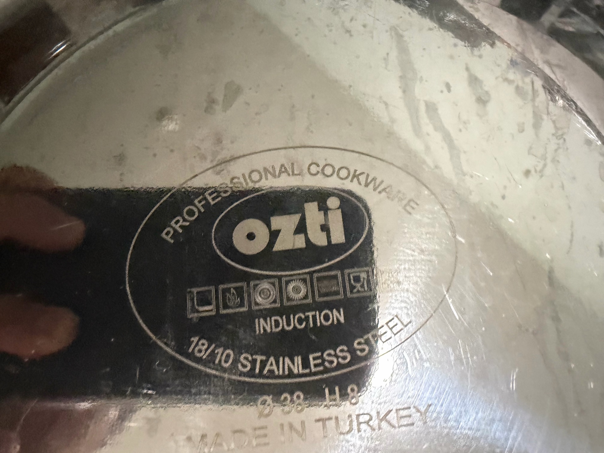 Ozti Professional wok 38 inch stainless - Image 3