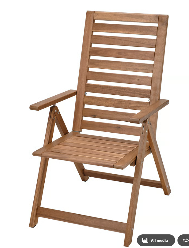 IKEA Outdoor Table and 4 Chairs (not actual pictures) - Image 2