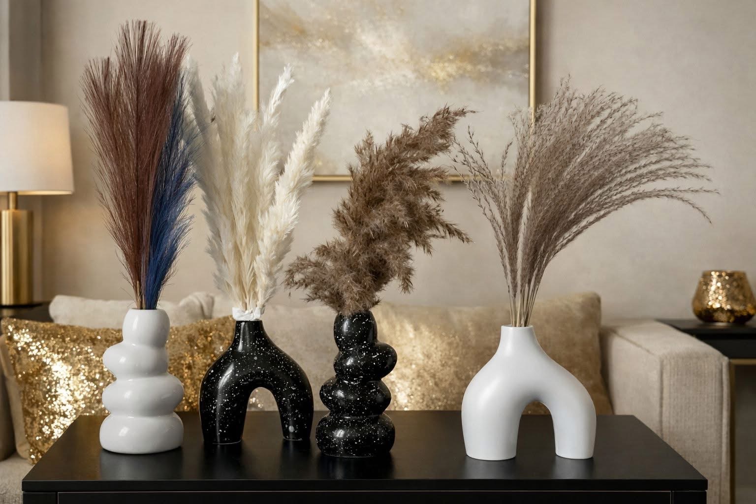 Premium Handmade Gypsum Vase for Home & Office - Image 9