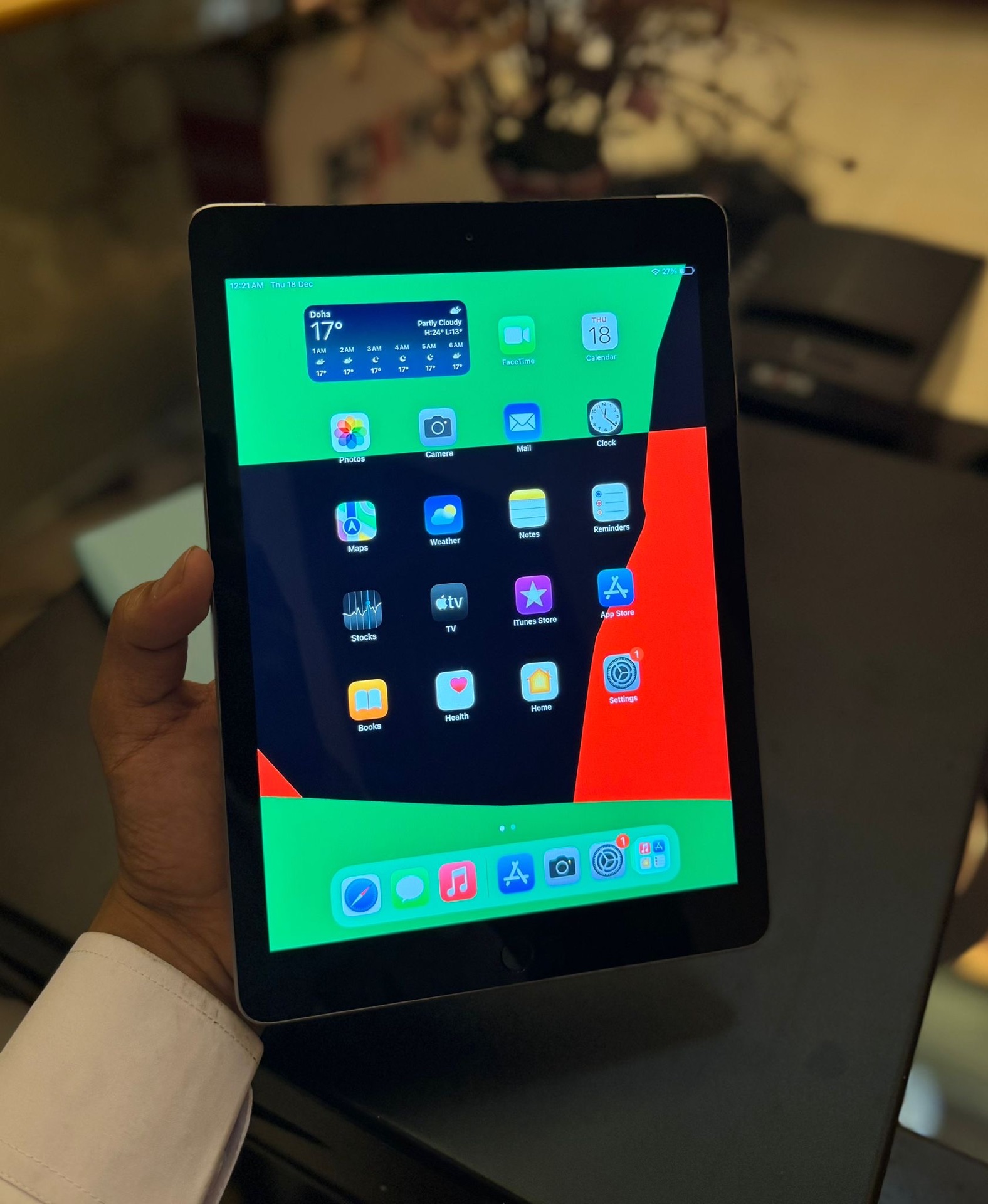 Apple iPad 6th Generation 128GB – 10 Inch – USA Original – Like New – With Cover - Image 8