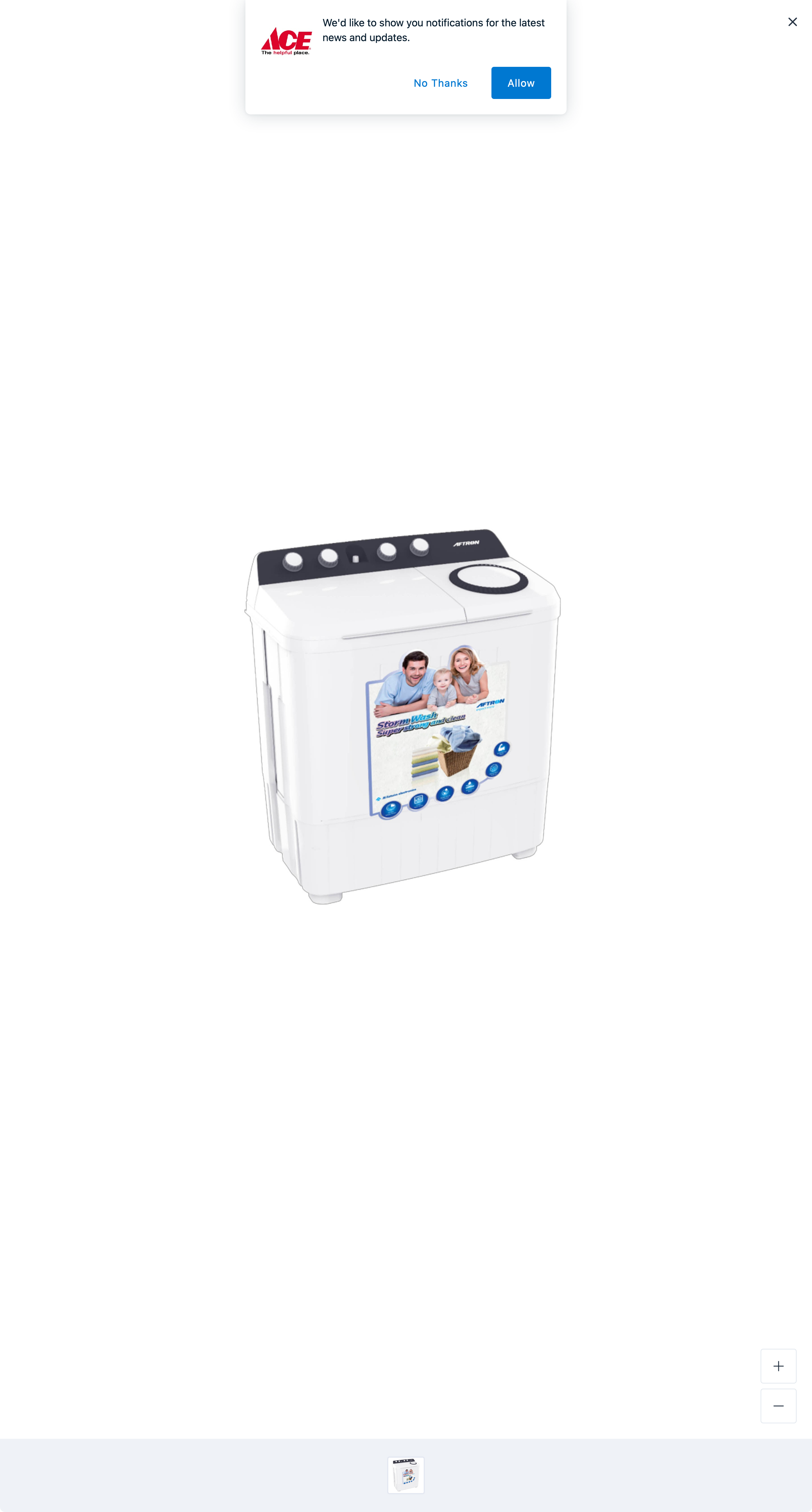 Aftron afw10500x washing machine - Image 1