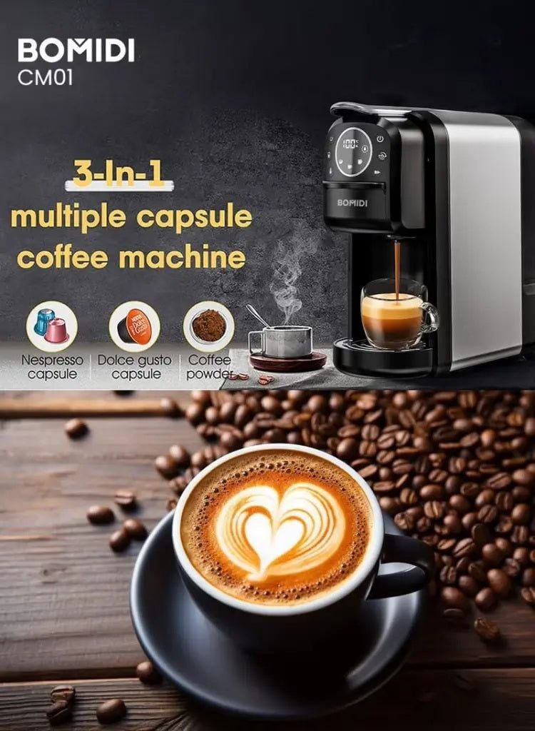 ماكينة قهوة كبسولات Bomidi - Image 4