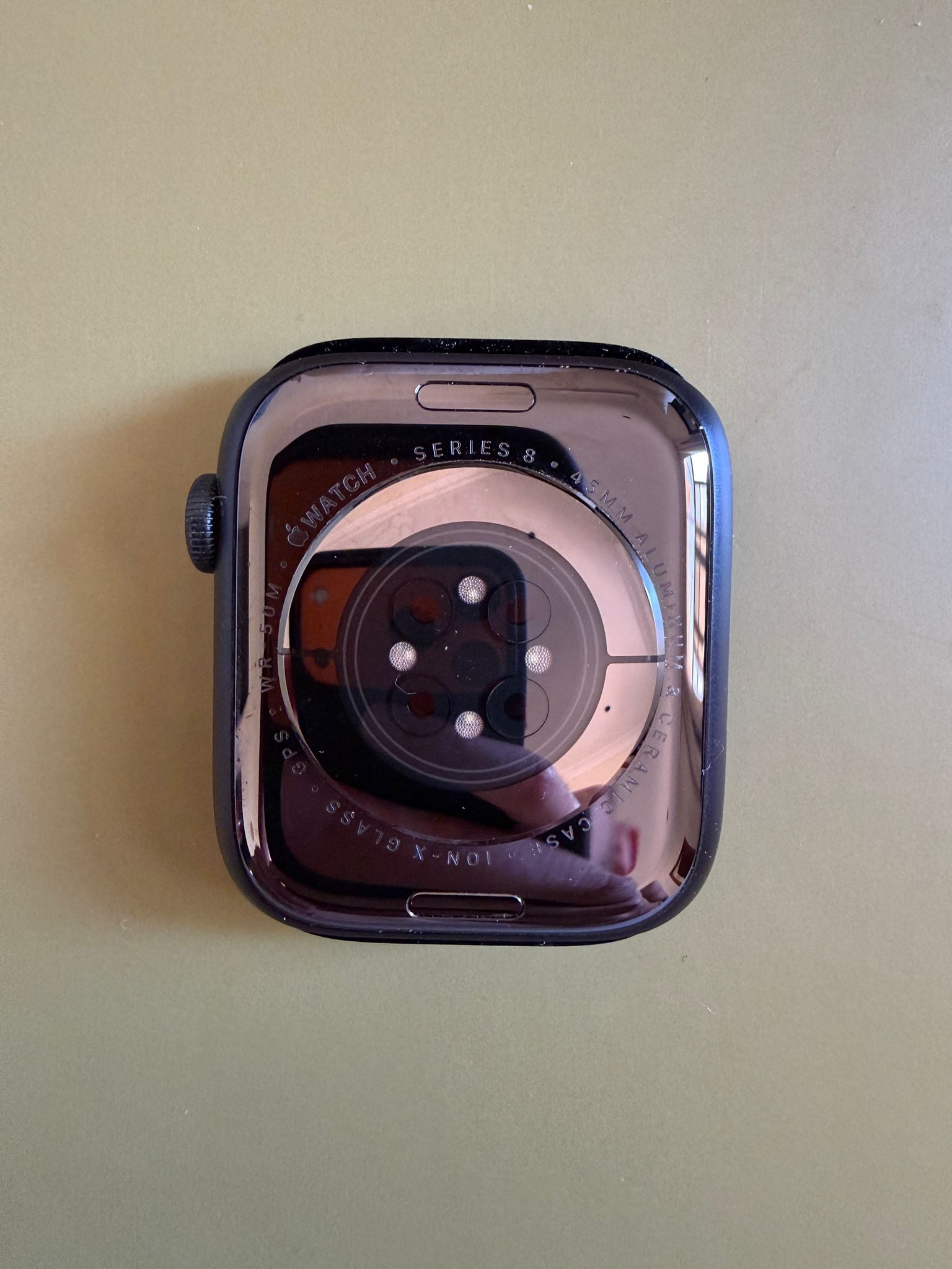 Apple Watch Series 8 - 45mm GPS - Aliminium & Ceramic Case - Image 2