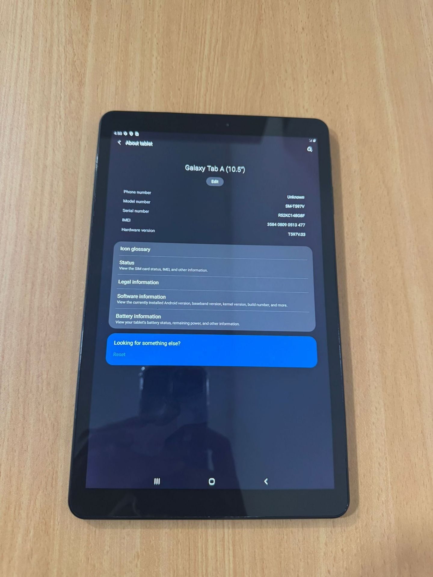 Samsung tablet 
Update Android version
32 gb 


 - Image 4