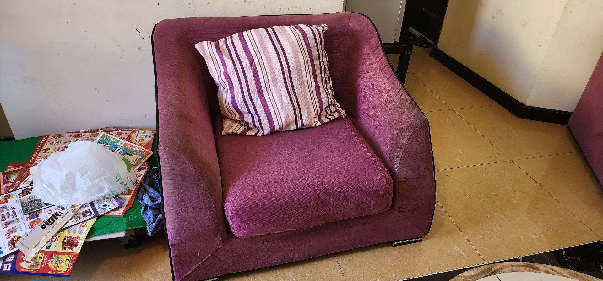 Sofa set, 3pc (3 seater+2 seater+1 seater) - Image 3