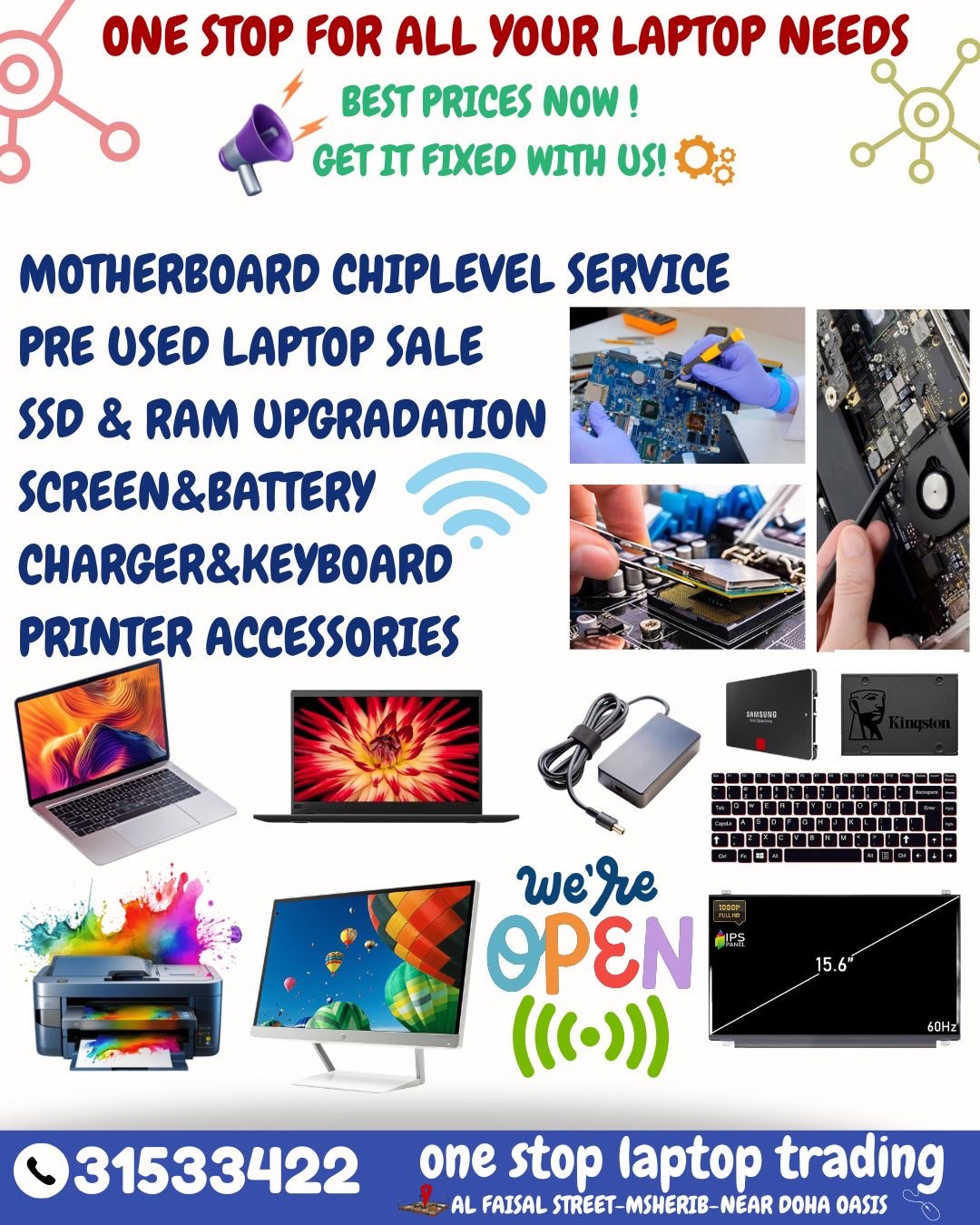 LAPTOP CHIP LEVEL MOTHERBOARD REPAIRING WITH WARRANTY(FREE CHECKING) - Image 6