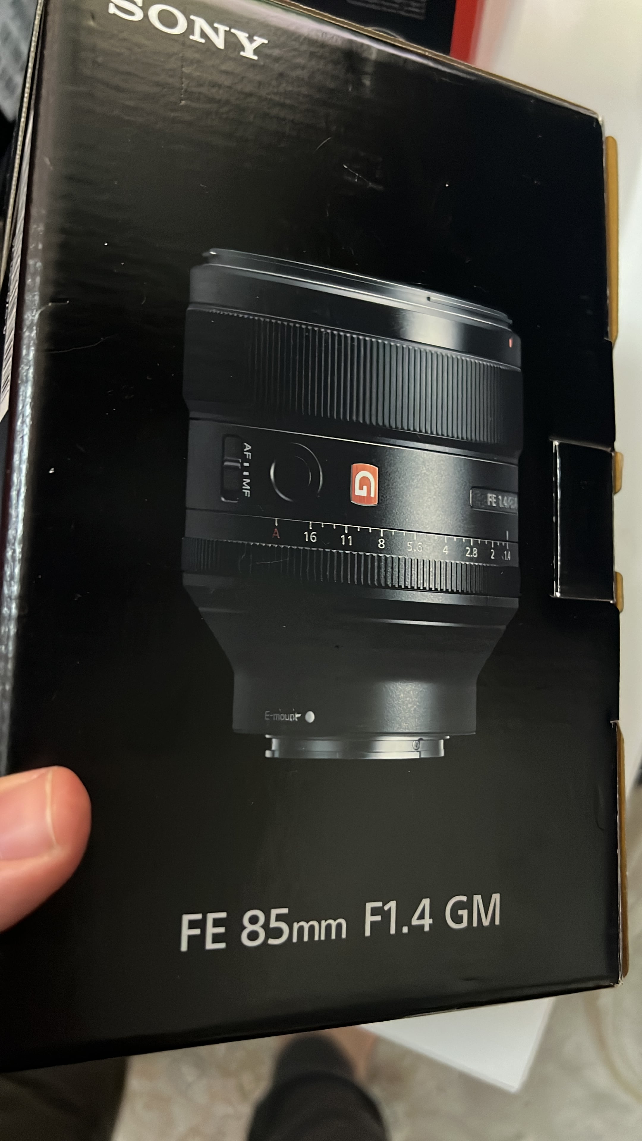 SONY FE 85MM F1.4 GM (SEL85F14GM) LENS - Image 1