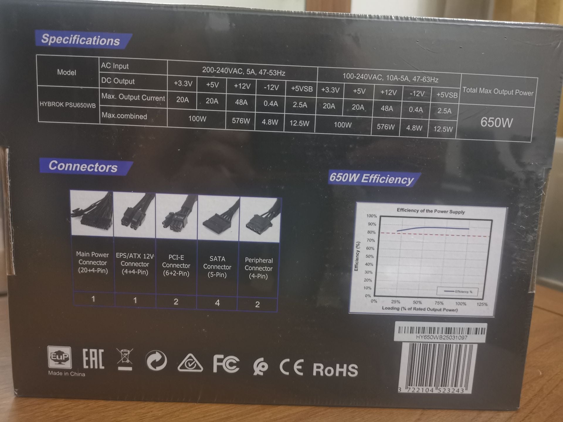 Power supply 650w new - Image 3