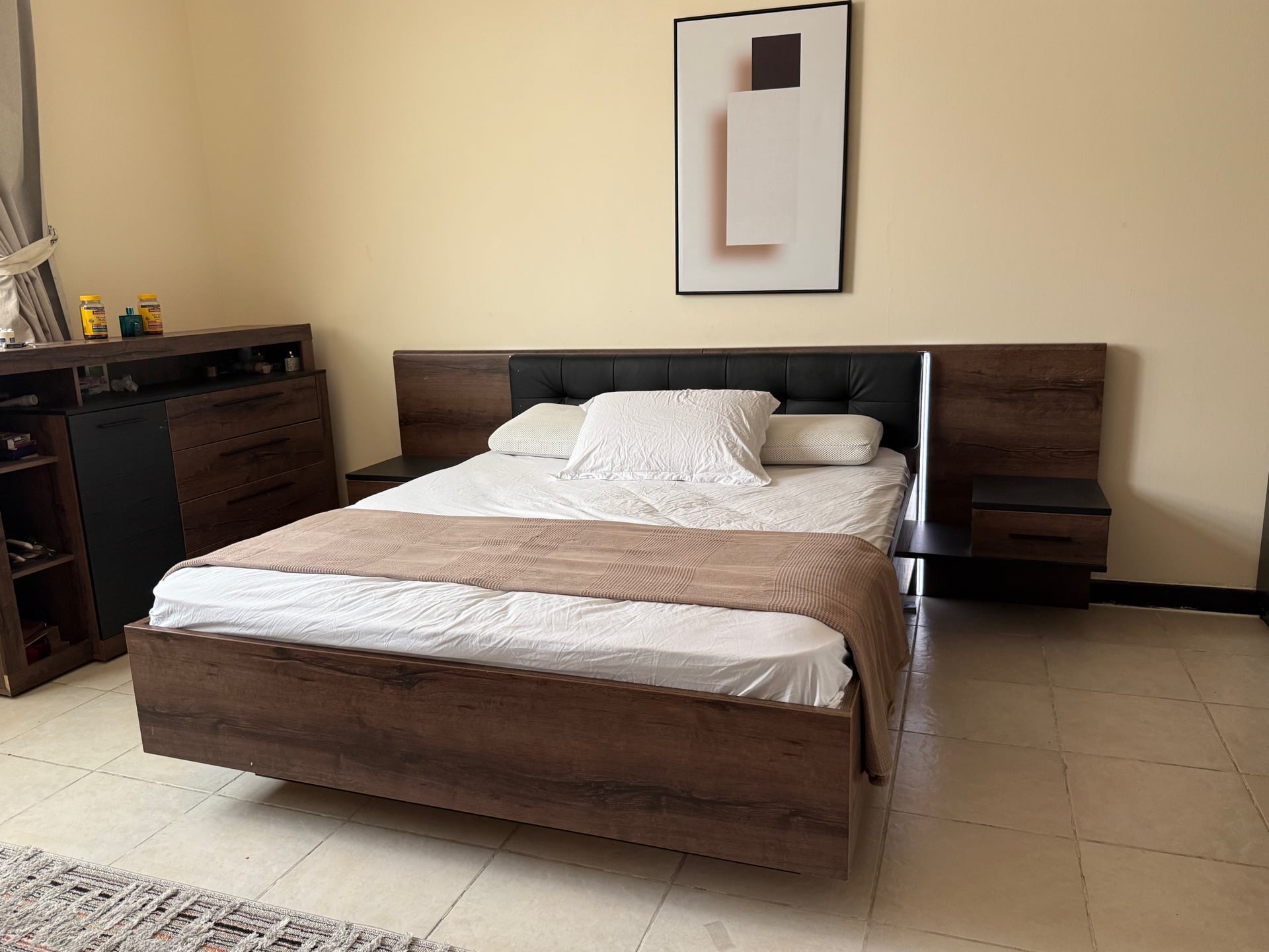 Ikea & Pan Home Modern Bedroom Set for Sale – Excellent Condition - Image 6