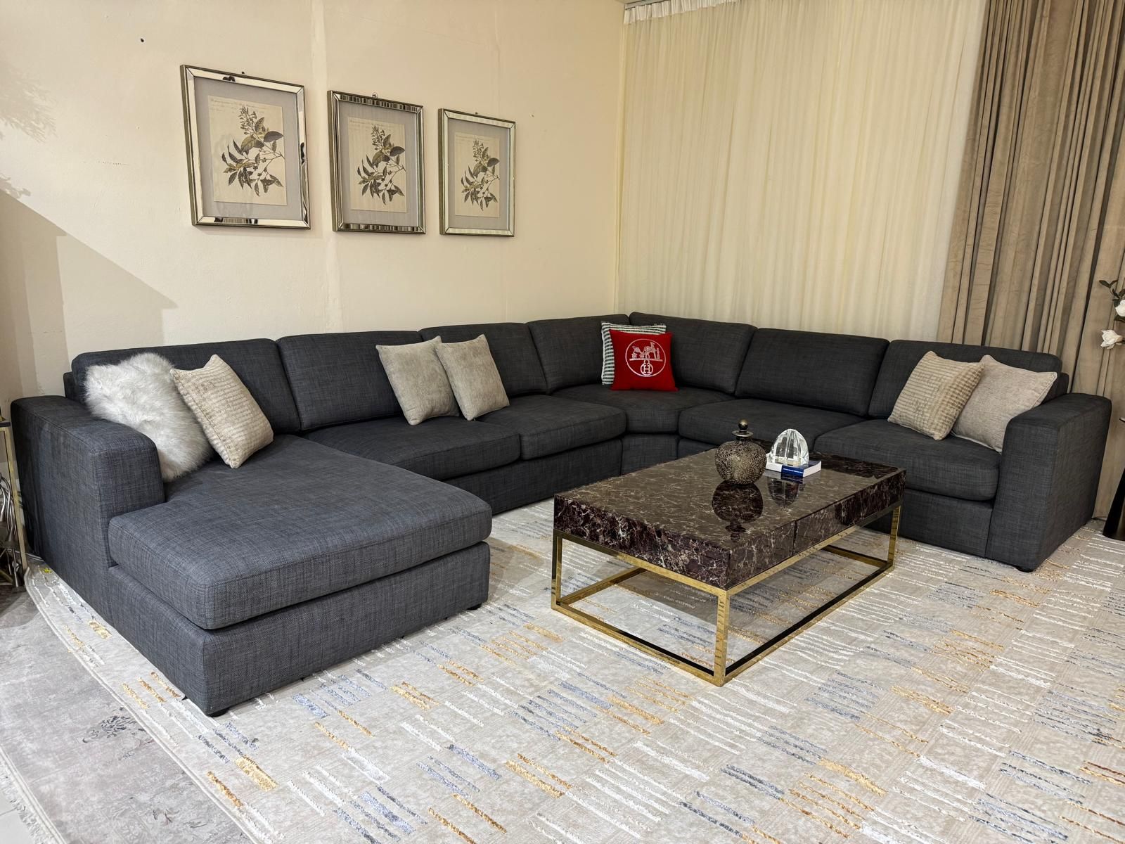 💥 Like new condition Home centre Sofa sale  - Image 6