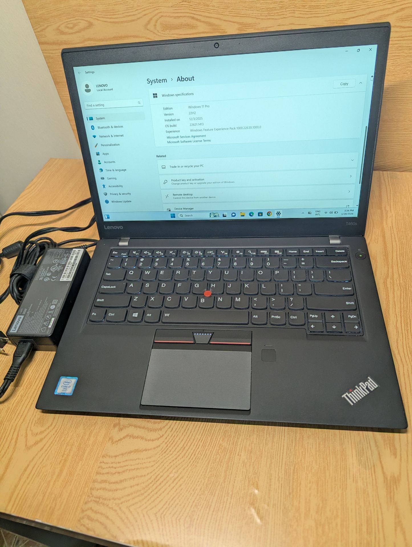 Lenovo T450 intel core - Image 1