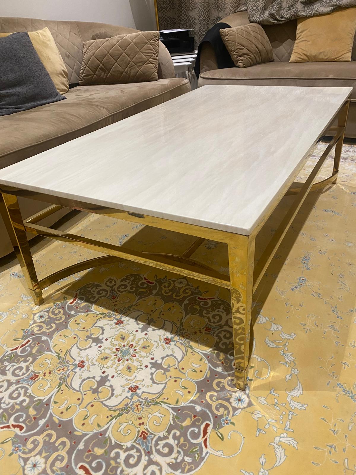 Marble Top Coffee Table - Image 4