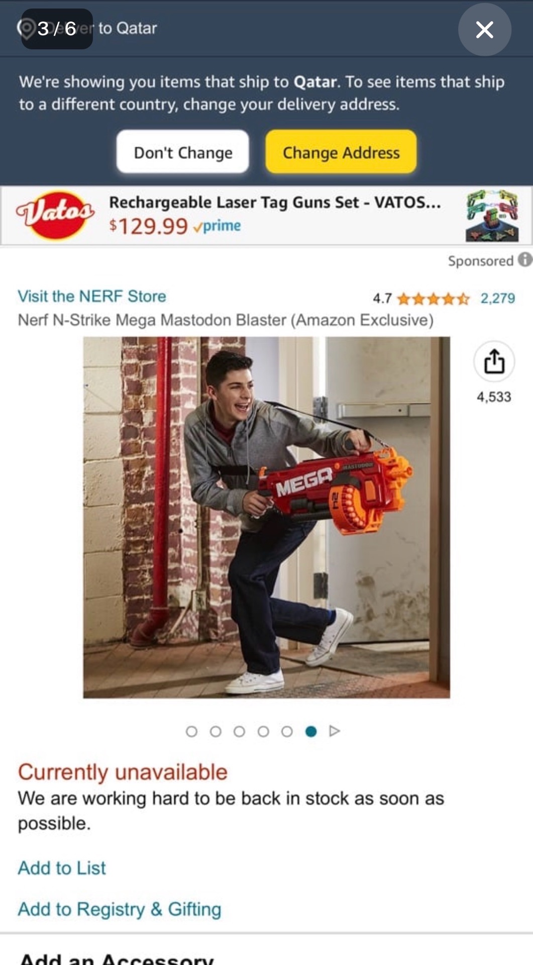 Nerf N-Strike Mega Mastodon Blaster  - Image 3