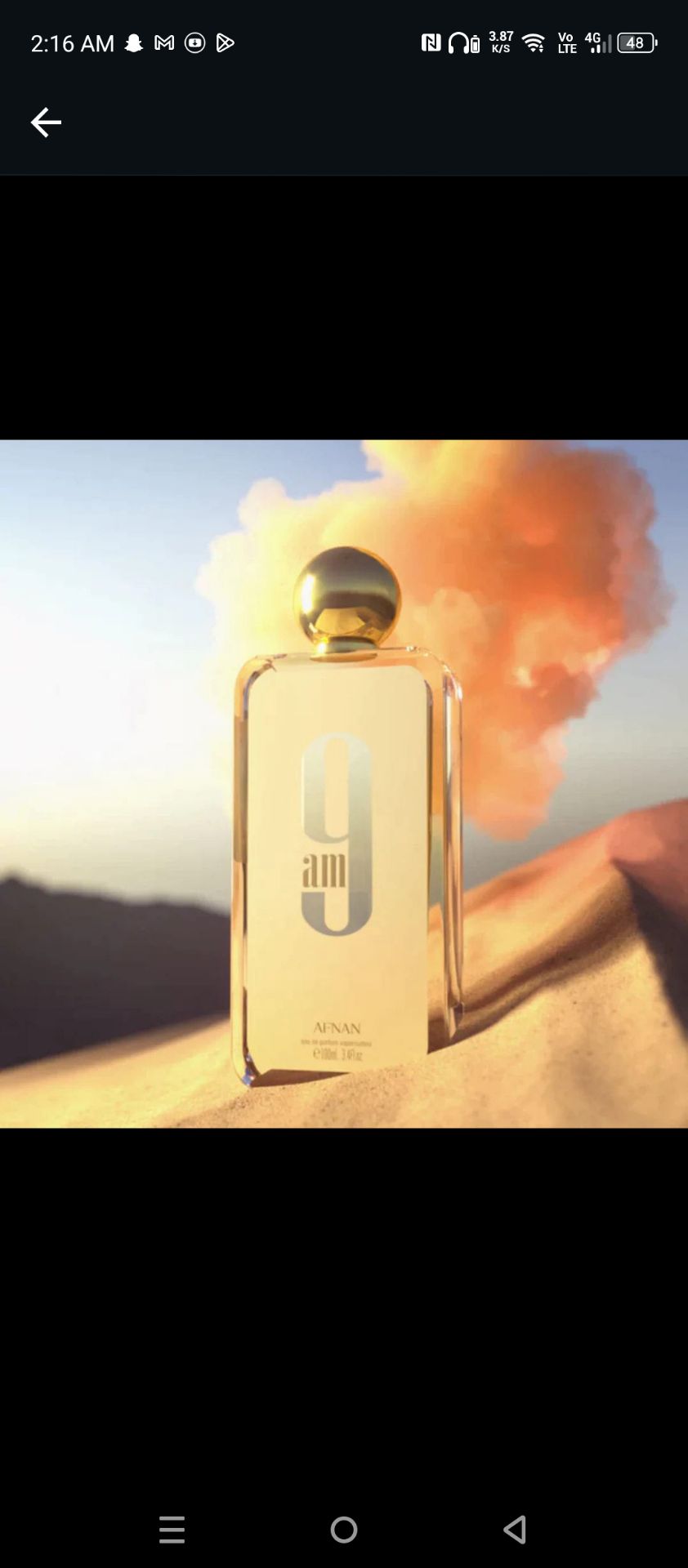 Afnan 9AM Original Long lasting Arabic perfumes😍 - Image 4