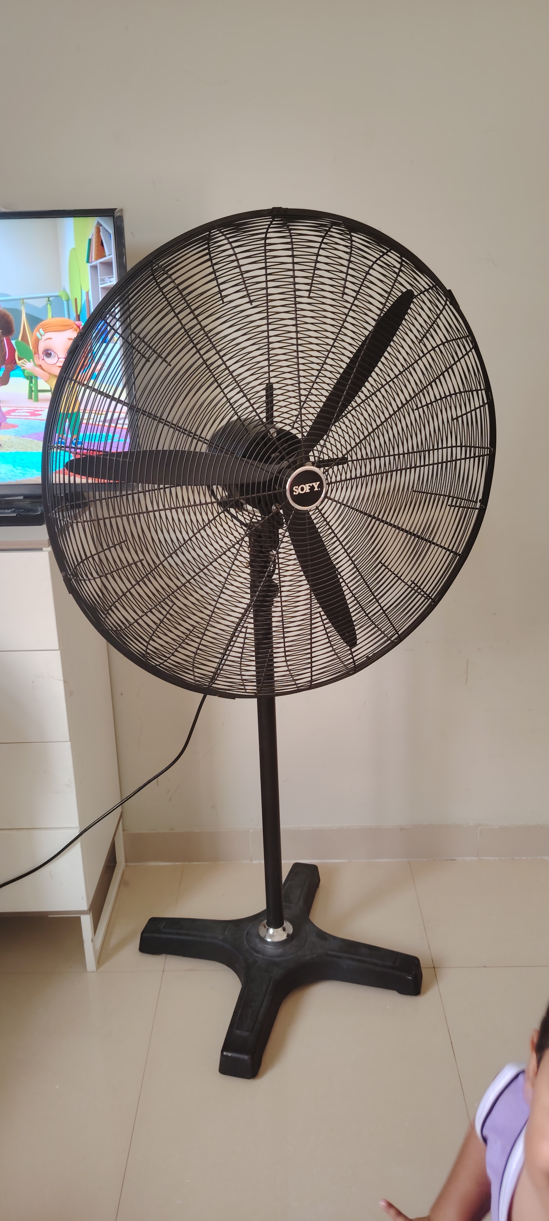 Sofy Big 30" Stand Fan Power full Air  - Image 4