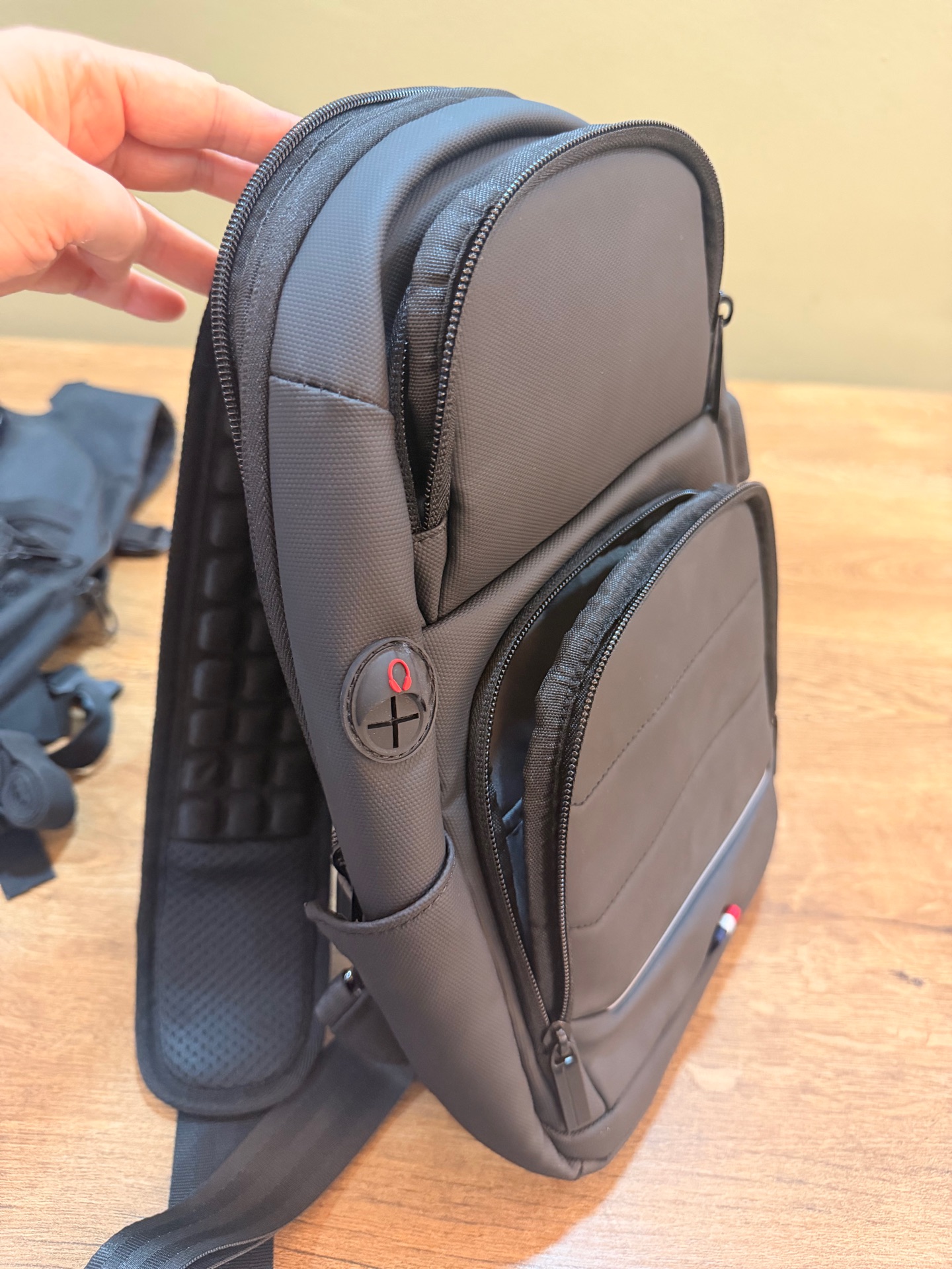 Black Crossbody Sling Bag with USB Charging Port – Brand New / Excellent Conditi - Image 6
