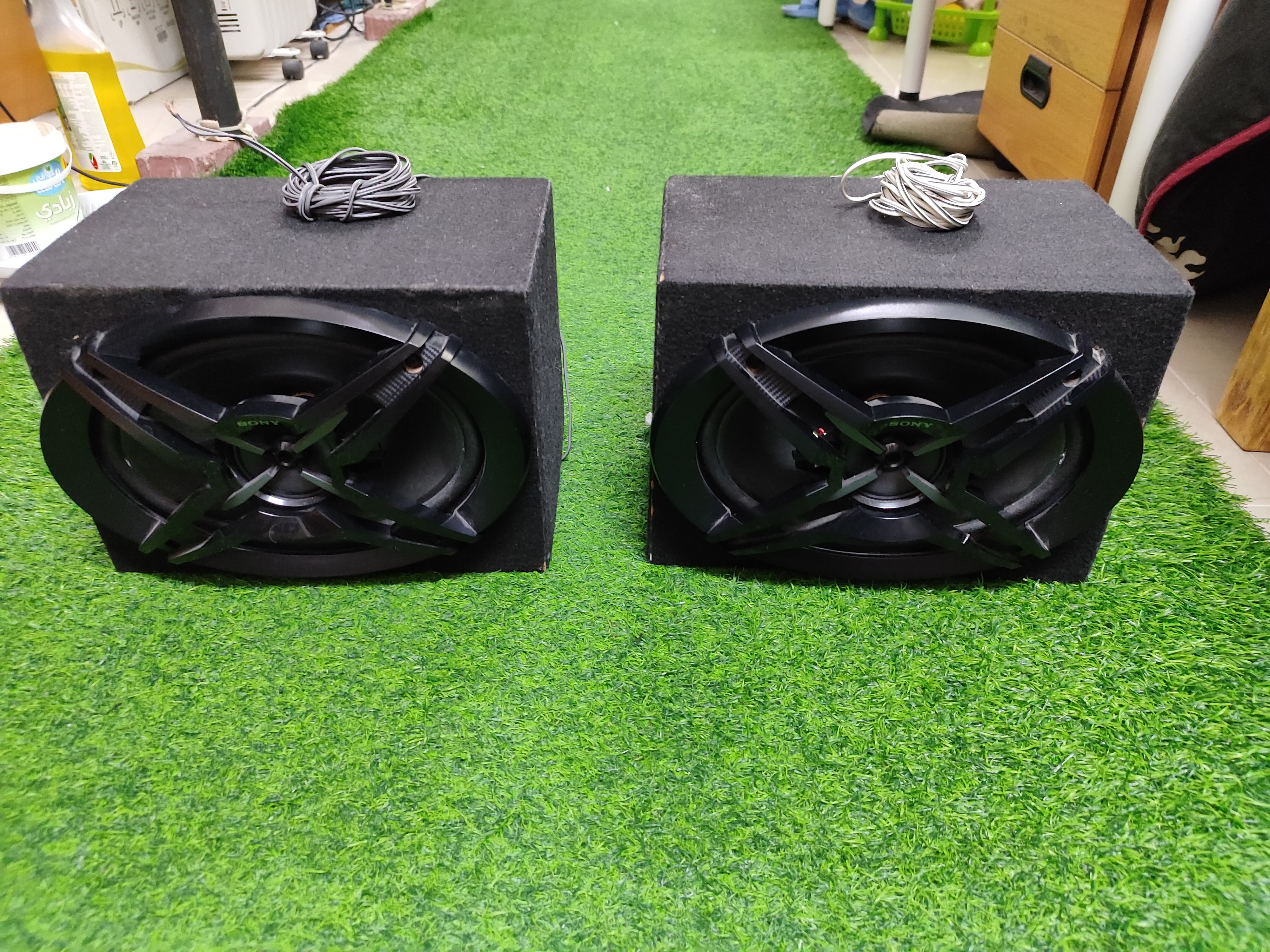 Sony 9x6inch speakers with boxes for sale in very good condition. - Image 1