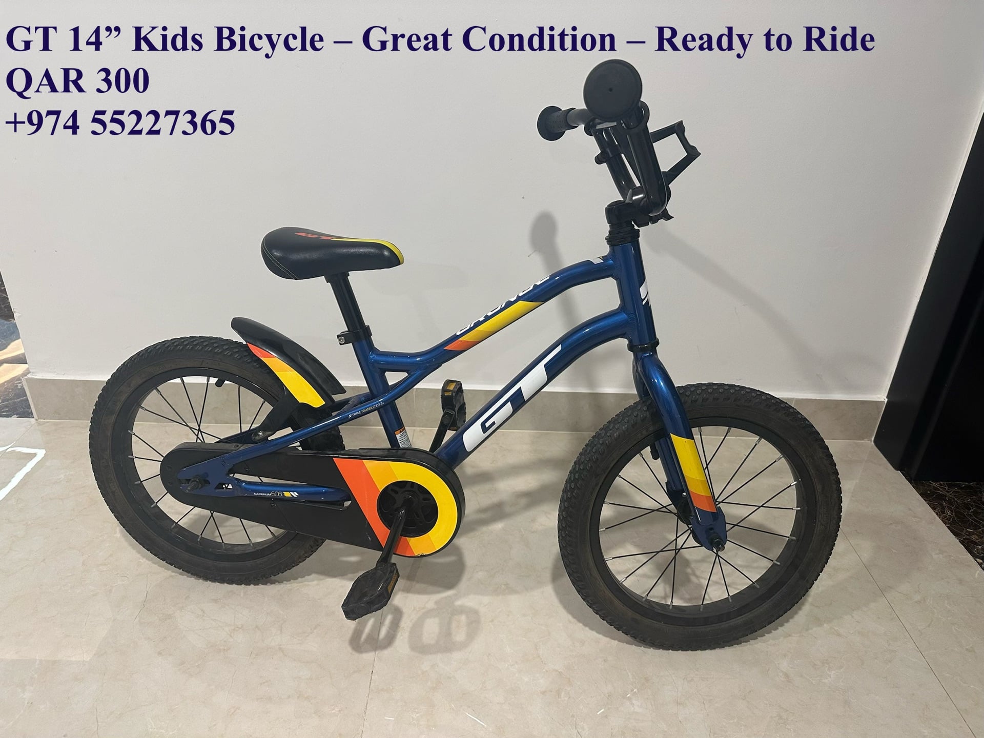 GT 14” Kids Bicycle – Great Condition – Ready to Ride - Image 3
