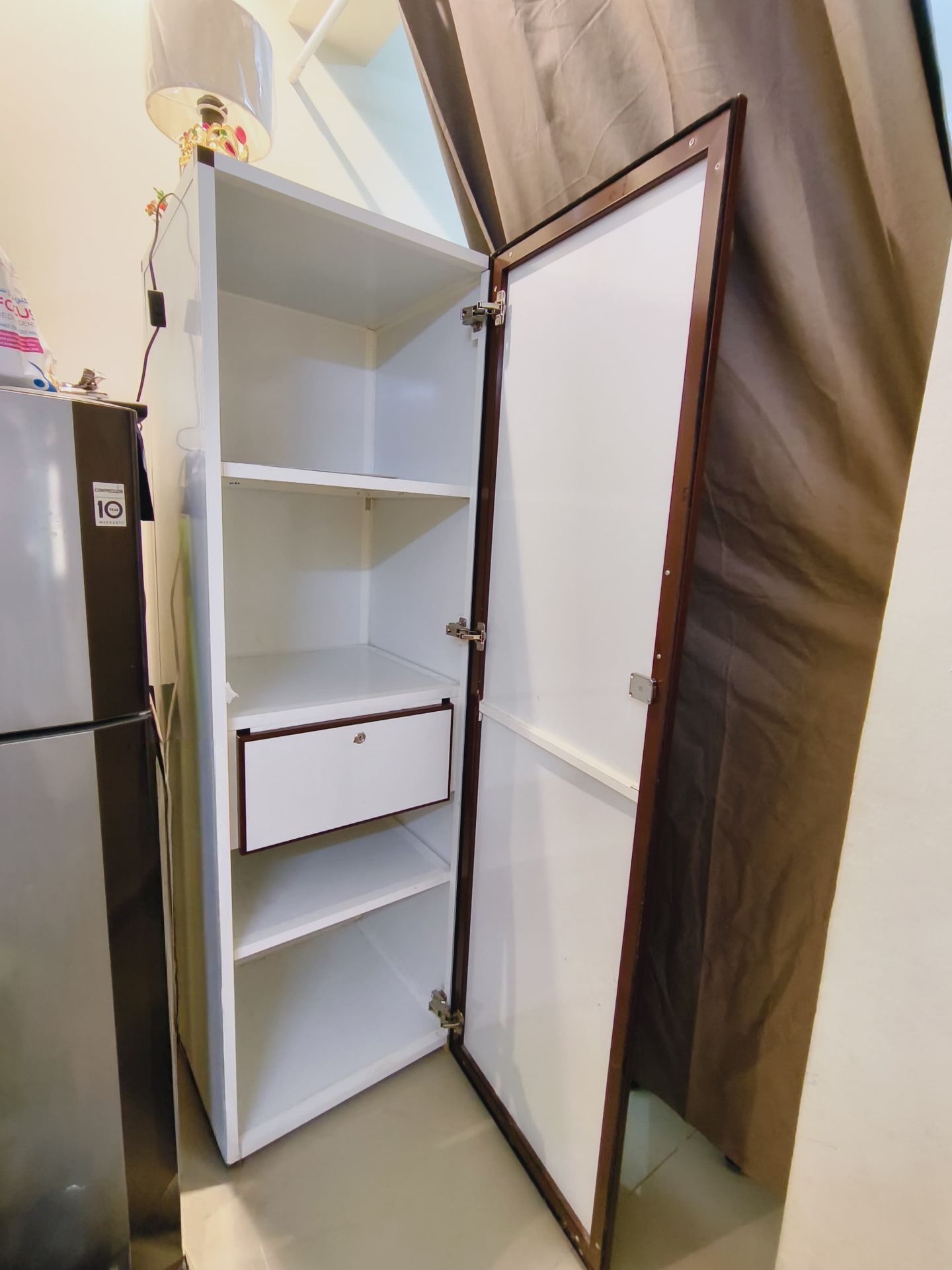 Single dooe wardrobe 190x60x60 - Image 2