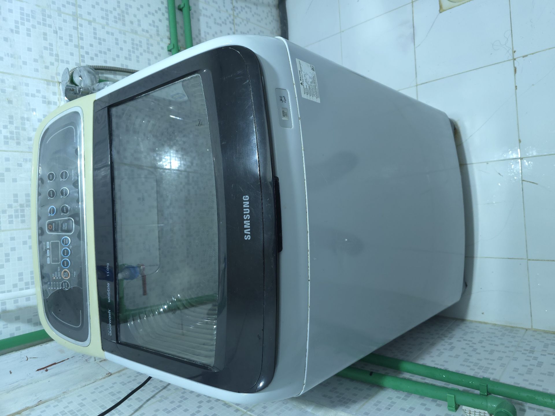Samsung fully automatic top loaded washing machine 11kg - Image 1