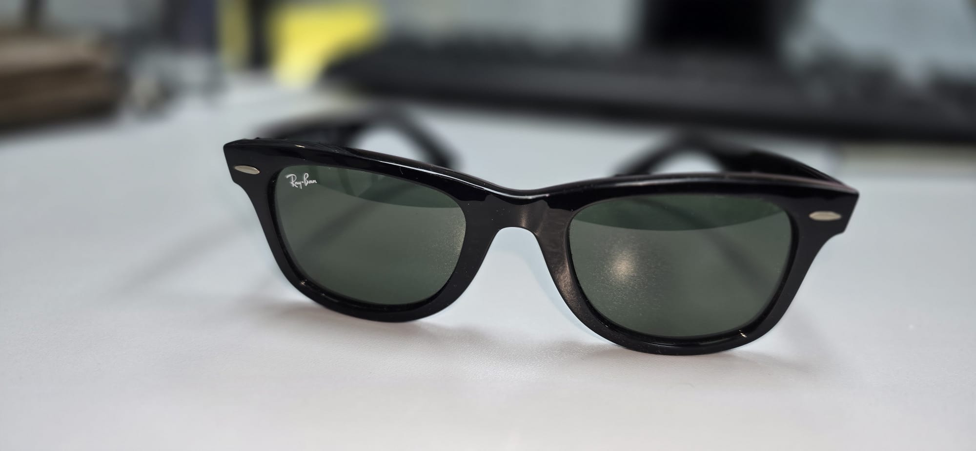 RayBan Unisex Wayfarer Sunglass 2140-901-50 - Image 2