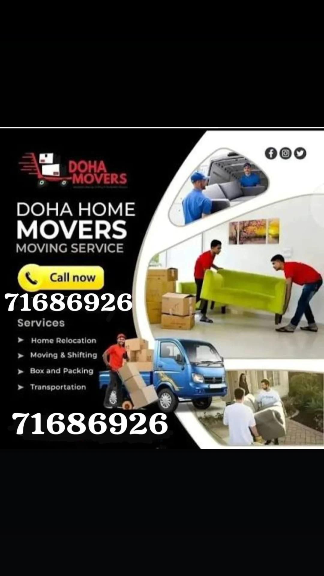 Shifting moving carpentry truck and pickup services - Maintenance Services