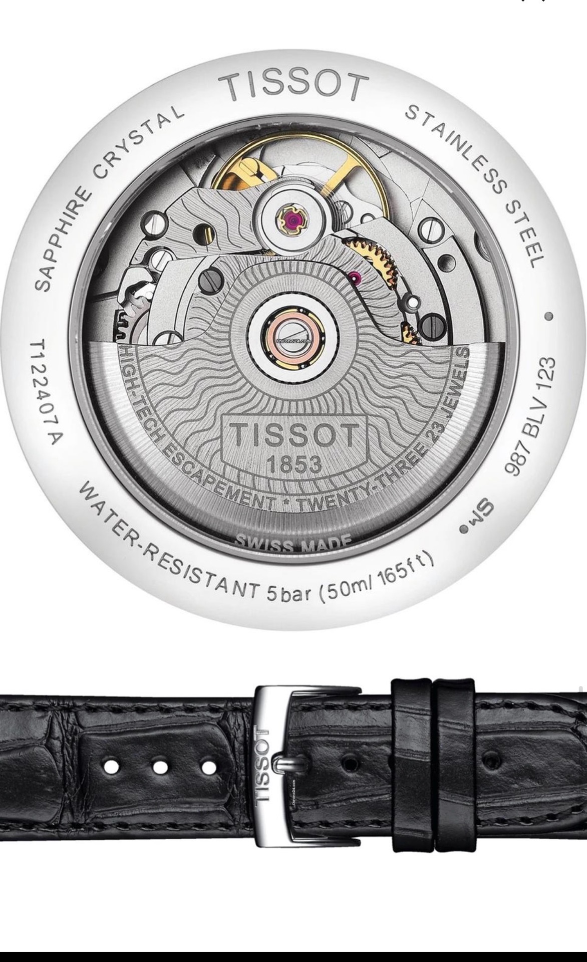 Automatic original tissot with box and warranty  - Image 3