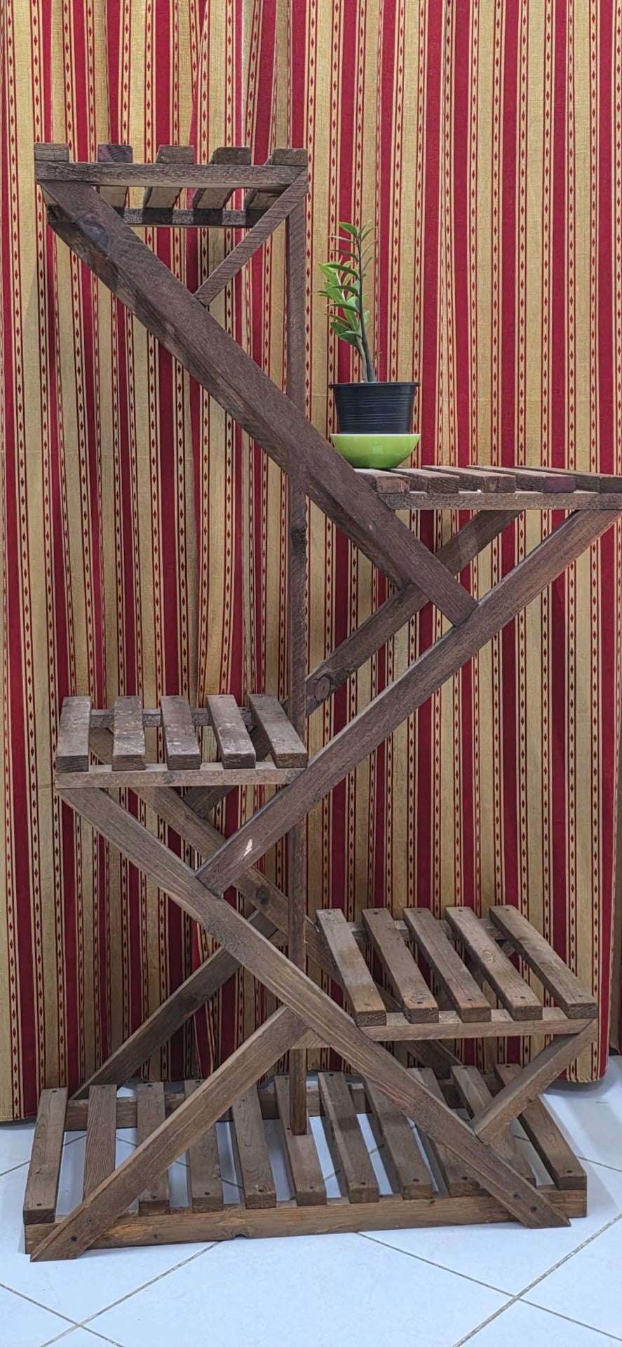 Solid wood custom made plant stand  - Image 4