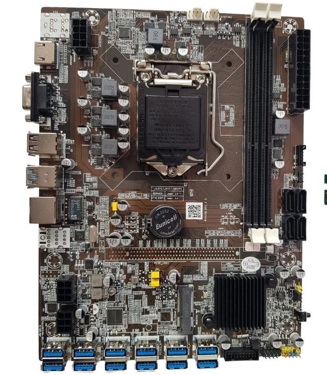 Motherboard + processor - Image 1