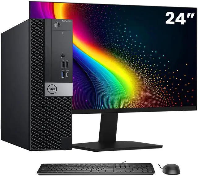 Dell i7 PC full set with 24" monitor Ready for Online work for sale - Image 5