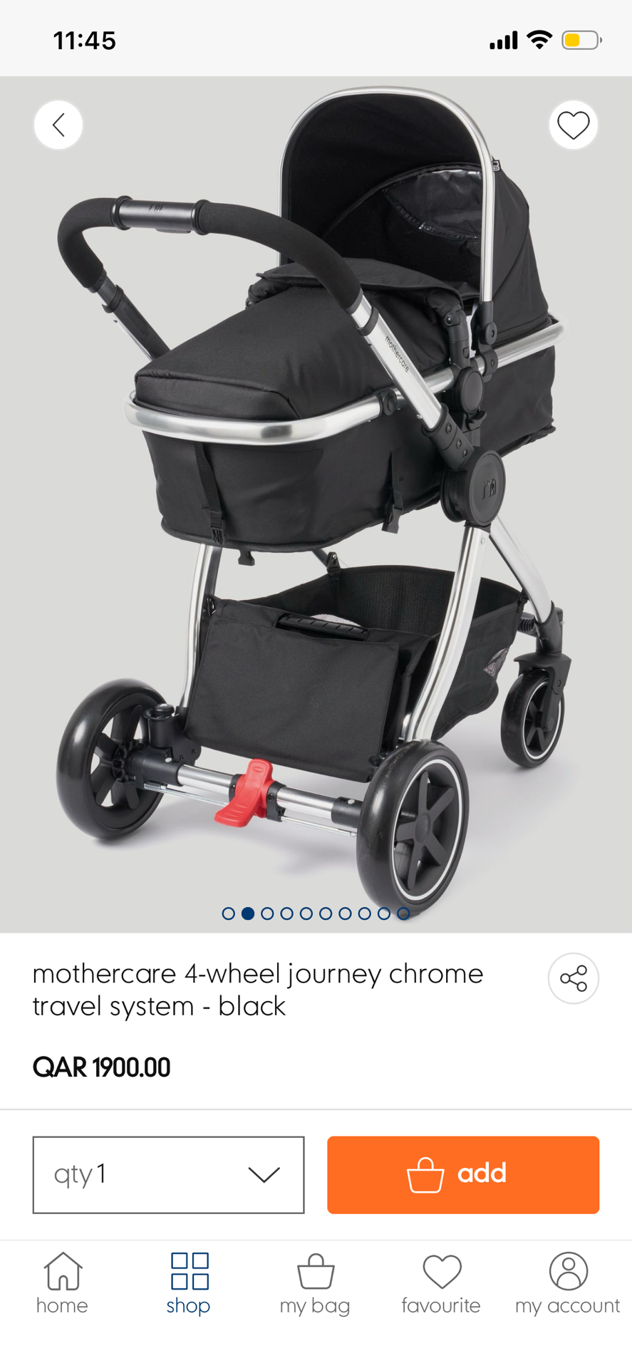 Car seat and stroller set mothercare - Image 10